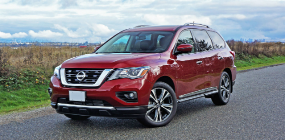 2018 Nissan Pathfinder Platinum 4x4